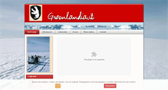 Desktop Screenshot of groenlandia.it